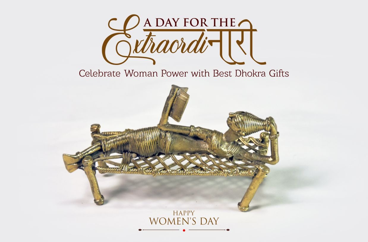 Celebrate Woman Power with Best Dhokra Gifts